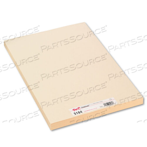 OEM#: 5184MEDIUM WEIGHT TAGBOARD, 12 X 18, MANILA, 100/PACK by Pacon