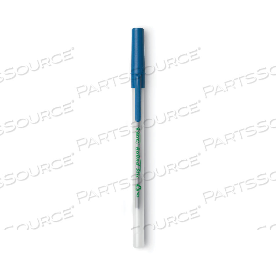 OEM#: GSME509BEECOLUTIONS ШАРИКОВАЯ РУЧКА ROUND STIC, ВЫГОДНАЯ УПАКОВКА, СТИК, СРЕДНИЙ 1 ММ, СИНИЕ ЧЕРНИЛА, ПРОЗРАЧНЫЙ КОРПУС, 50 ШТ./УПАКОВКА от BIC