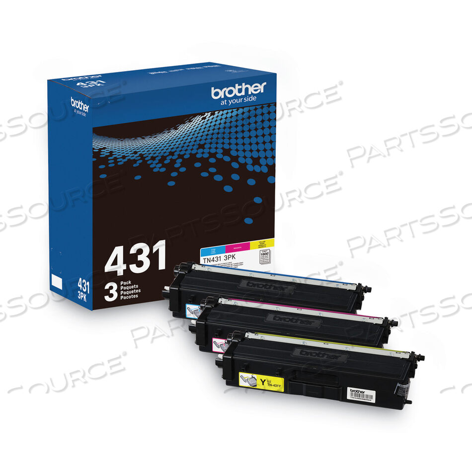 OEM#: TN4313PKTN4313PK ТОНЕР, РЕСУРС 1800 СТРАНИЦ, ГОЛУБОЙ/ПУРПУРНЫЙ/ЖЕЛТЫЙ от Brother