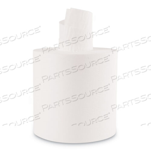 OEM#: BWK410321ПОЛОТЕНЦА В РУЛОНЕ С ЦЕНТРАЛЬНОЙ ВЫТЯЖКОЙ, 2-СЛОЙНЫЕ, 7,6 X 8,9, БЕЛЫЕ, 600/РУЛОН, 6/КОРОБКА от Boardwalk