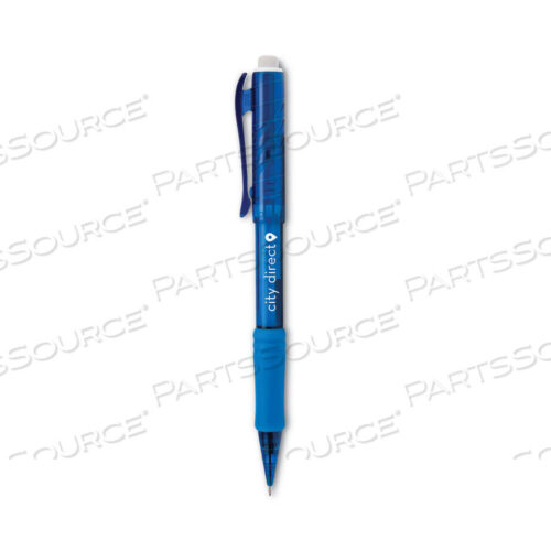 OEM#: QE417CTWIST-ERASE EXPRESS МЕХАНИЧЕСКИЙ КАРАНДАШ, 0,7 ММ, HB (#2.5), ЧЕРНЫЙ ГРАФИФ, СИНИЙ КОРПУС, ДЮЖИНА от Pentel of America