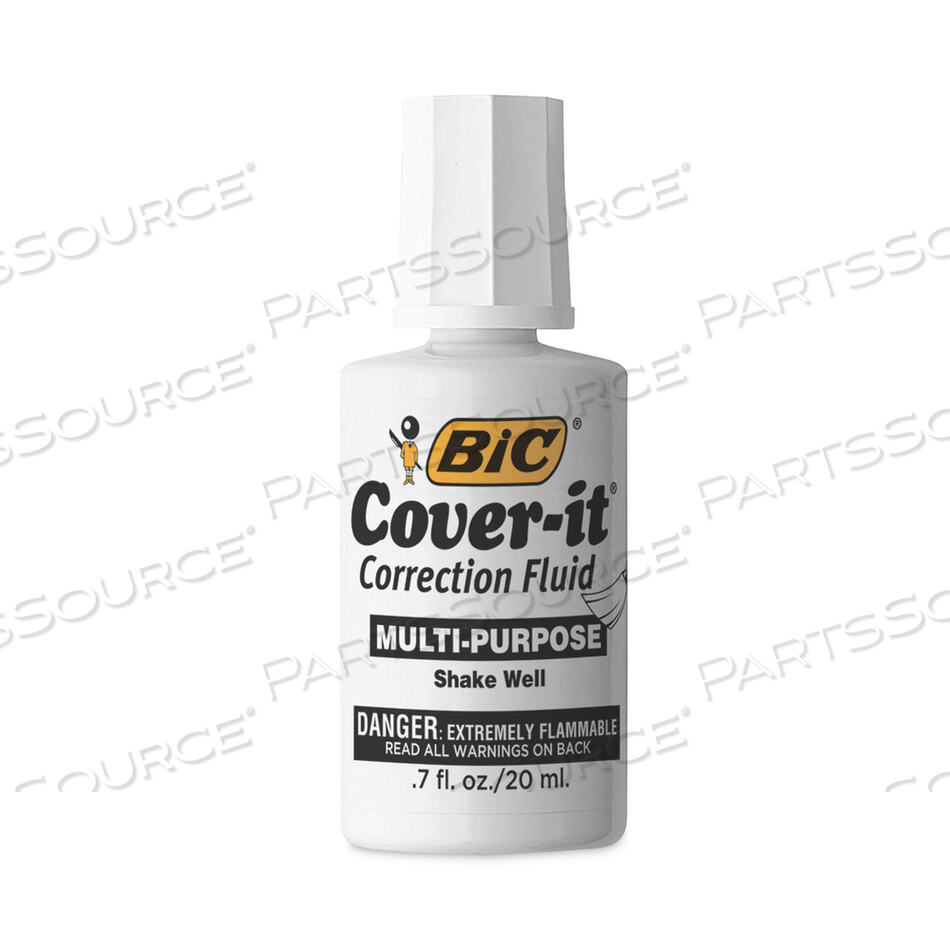 OEM#: WOC12COVER-IT CORRECTION FLUID, 20 МЛ ФЛАКОН, БЕЛЫЙ от BIC