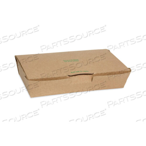 OEM#: NOB02KECTEEARTHCHOICE КОРОБКА ИЗ БУМАГИ С КОНТРОЛЕМ ВСКРЫТИЯ ONEBOX, 9 X 4,85 X 2, КРАФТ, 100 шт./КОРОБКА от Pactiv