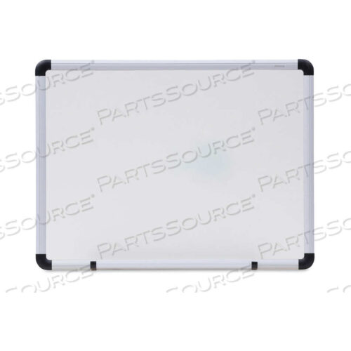 OEM#: UNV43722ДОСКА ДЛЯ СУХОГО СТИРАНИЯ, МЕЛАМИН, 24 X 18, БЕЛАЯ, ЧЕРНО-СЕРАЯ, АЛЮМИНИЕВАЯ/ПЛАСТИКОВАЯ РАМА от Universal