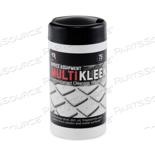 OEM#: RR1407ОФИСНОЕ ОБОРУДОВАНИЕ MULTIKLEEN ВЛАЖНЫЕ САЛФЕТКИ, ТКАНЕВЫЕ, 5,44 X 6,38, 75/ТУБА от Read Right