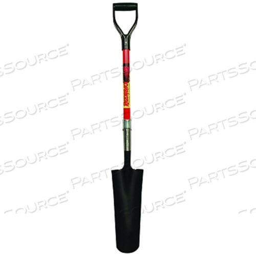 OEM#: 47604ЛОПАТА ДЛЯ СЛИВА, 16 ДЮЙМОВ ДЛИНА X 4,75 ДЮЙМА ШИРИНА, КРУГЛОЕ ЛЕЗВИЕ, 30-ДЮЙМОВАЯ РУКОЯТКА ИЗ СТЕКЛОВОЛОКНА ПОЛИ, D-ОБРАЗНАЯ, от Razor-Back