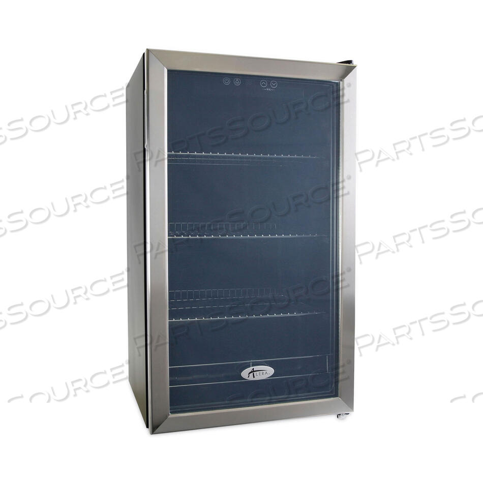 OEM#: JC-90VEL-F3.4 CU. FT. ОХЛАДИТЕЛЬ ДЛЯ НАПИТКОВ, НЕРЖАВЕЮЩАЯ СТАЛЬ/ЧЕРНЫЙ от Alera
