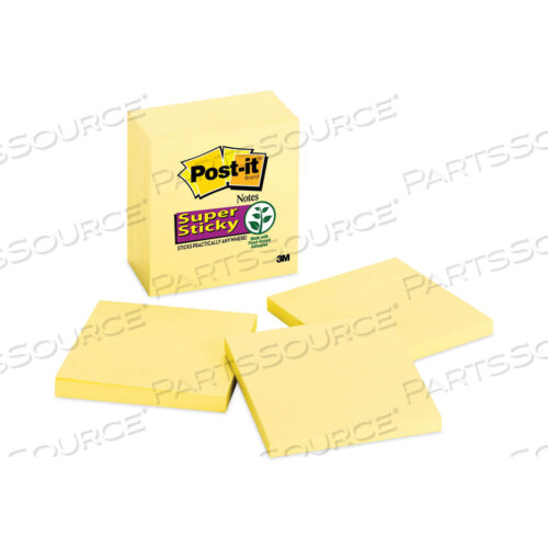 PADS IN CANARY YELLOW, 3 X 3, 90 SHEETS/PAD, 5 PADS/PACK
