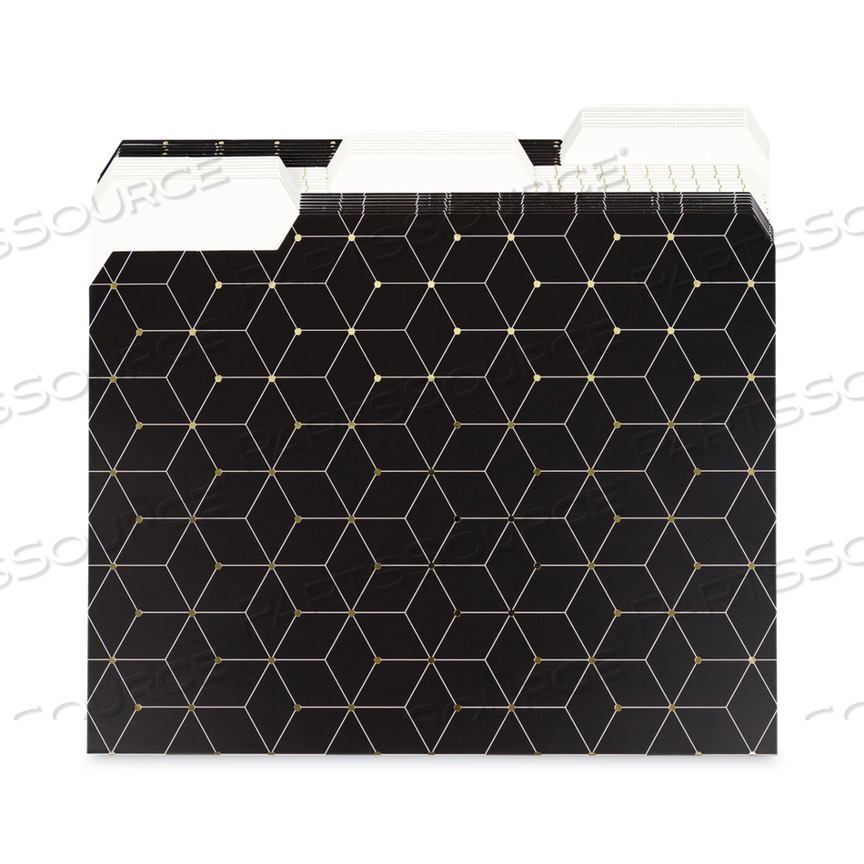 OEM#: 4150U01-12ПАПКИ ДЛЯ ФОТОГРАФИЙ FASHION, 1/3-ОБРЕЗНЫЕ ЯРЛЫКИ: АССОРТИ, ФОРМАТ LETTER, РАЗНЫЕ ЦВЕТА, 24 ШТ./КОРОБКА от U Brands