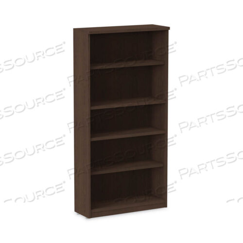 OEM#: ALEVA636632ESALERA VALENCIA SERIES BOOKCASE, FIVE-SHELF, 31.75W X 14D X 64.75H, ESPRESSO by Alera