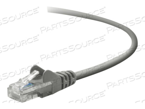 OEM#: A3L791-15-S15FT CAT5E SNAGLESS PATCH CABLE, UTP, СЕРАЯ ПВХ-ОБОЛОЧКА, 24AWG, T568B, 50 MICRON, от Belkin