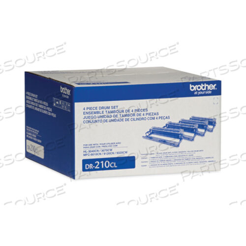 OEM#: DR210CLDR210CL БАРАБАННЫЙ БЛОК, РЕСУРС 15 000 СТРАНИЦ, ЧЕРНЫЙ/ГОЛУБОЙ/ПУРПУРНЫЙ/ЖЕЛТЫЙ от Brother