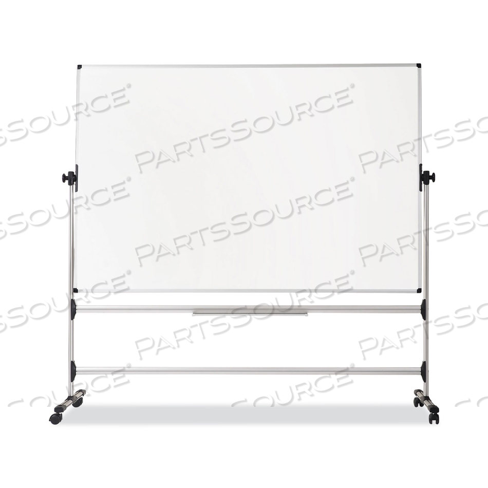 OEM#: RQR0221EARTH SILVER EASY CLEAN REVOLVER ДОСКА ДЛЯ СУХОГО СТИРАНИЯ, 36 X 48, БЕЛАЯ, СТАЛЬНАЯ РАМА от MasterVision