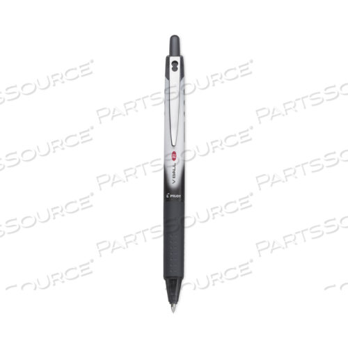 OEM#: 26106VBALL RT ШАРИКОВАЯ РУЧКА-РОЛЛЕР С ЖИДКИМИ ЧЕРНИЛАМИ, ВЫДВИЖНАЯ, СВЕРХТОНКАЯ 0,5 ММ, ЧЕРНЫЕ ЧЕРНИЛА, ЧЕРНО-БЕЛЫЙ КОРПУС от Pilot