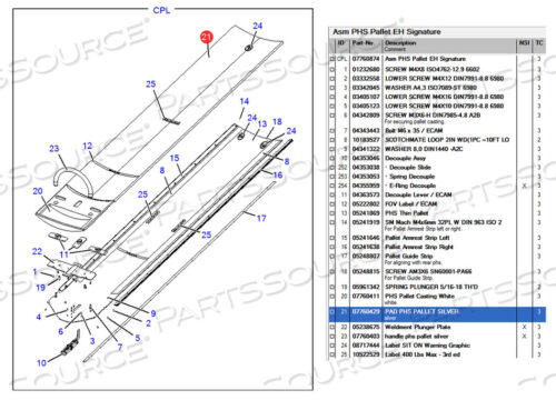 PHS PALLET PAD - SILVER
