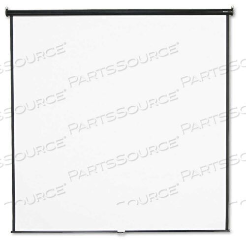 OEM#: 696SWALL OR CEILING PROJECTION SCREEN, 96 X 96, WHITE MATTE FINISH by Quartet