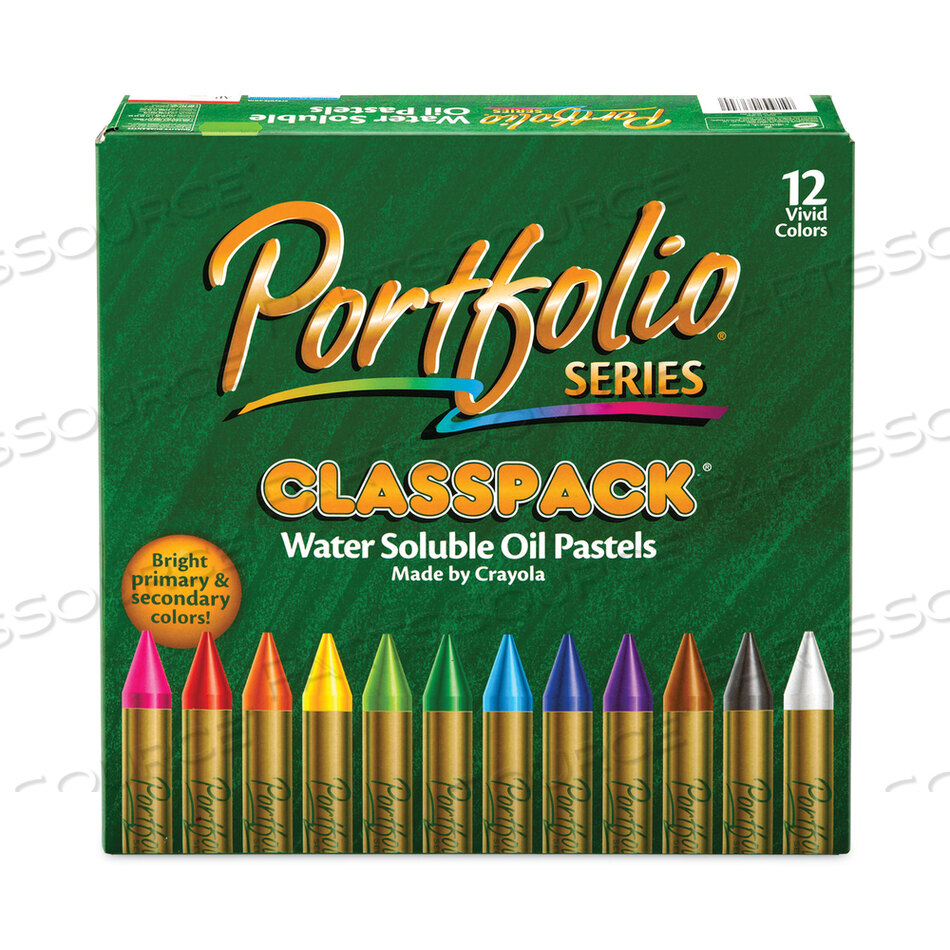 OEM#: 52-3630СЕРИЯ PORTFOLIO МАСЛЯНАЯ ПАСТЕЛЬ, 12 РАЗНЫХ ЦВЕТОВ, 300/КОРОБКА от Crayola