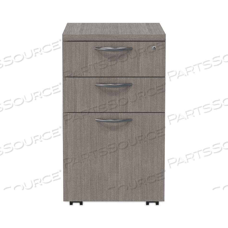 OEM#: ALEVA572816GYALERA VALENCIA SERIES МОБИЛЬНАЯ ПОСТЕЛЬНАЯ КАРТОЧКА, ЛЕВАЯ/ПРАВАЯ, 3 ЯЩИКА: КОРОБКА/КОРОБКА/КАТ, LEGAL/LETTER, СЕРАЯ, 15,88 X 20,5 X 28,39 от Alera