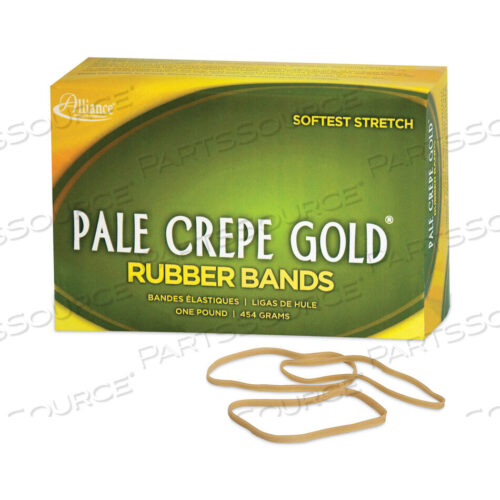 OEM#: 20335РЕЗИНКИ PALE CREPE GOLD, РАЗМЕР 33, ТОЛЩИНА 0,04, ЗОЛОТИСТЫЙ КРЕП, КОРОБКА 1 ФУНТ, 970/КОРОБКА от Alliance Rubber Company