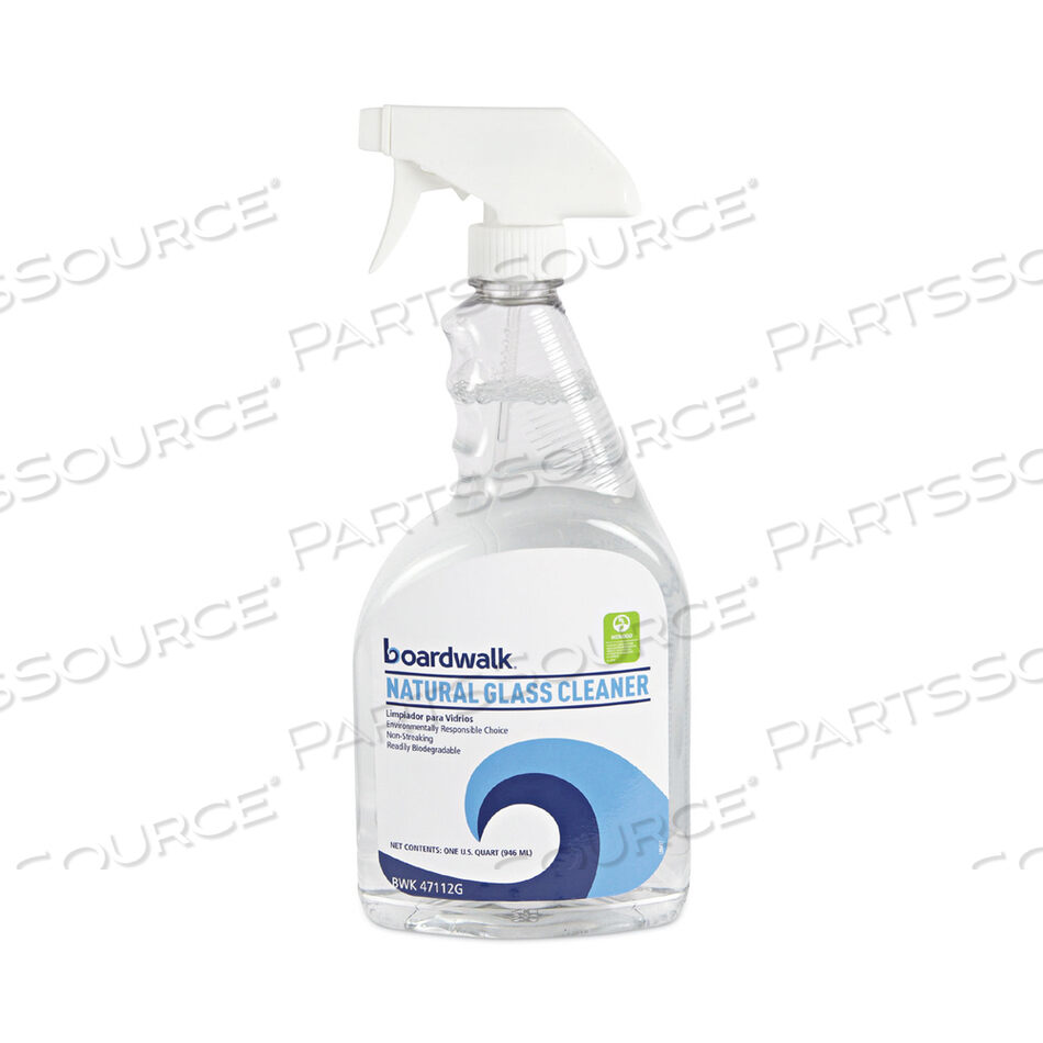 OEM#: 953100-12ESSNNATURAL GLASS CLEANER, 32 УНЦИИ, РАСПЫЛИТЕЛЬНЫЙ ФЛАКОН, 12 ШТУК В КОРОБКЕ от Boardwalk
