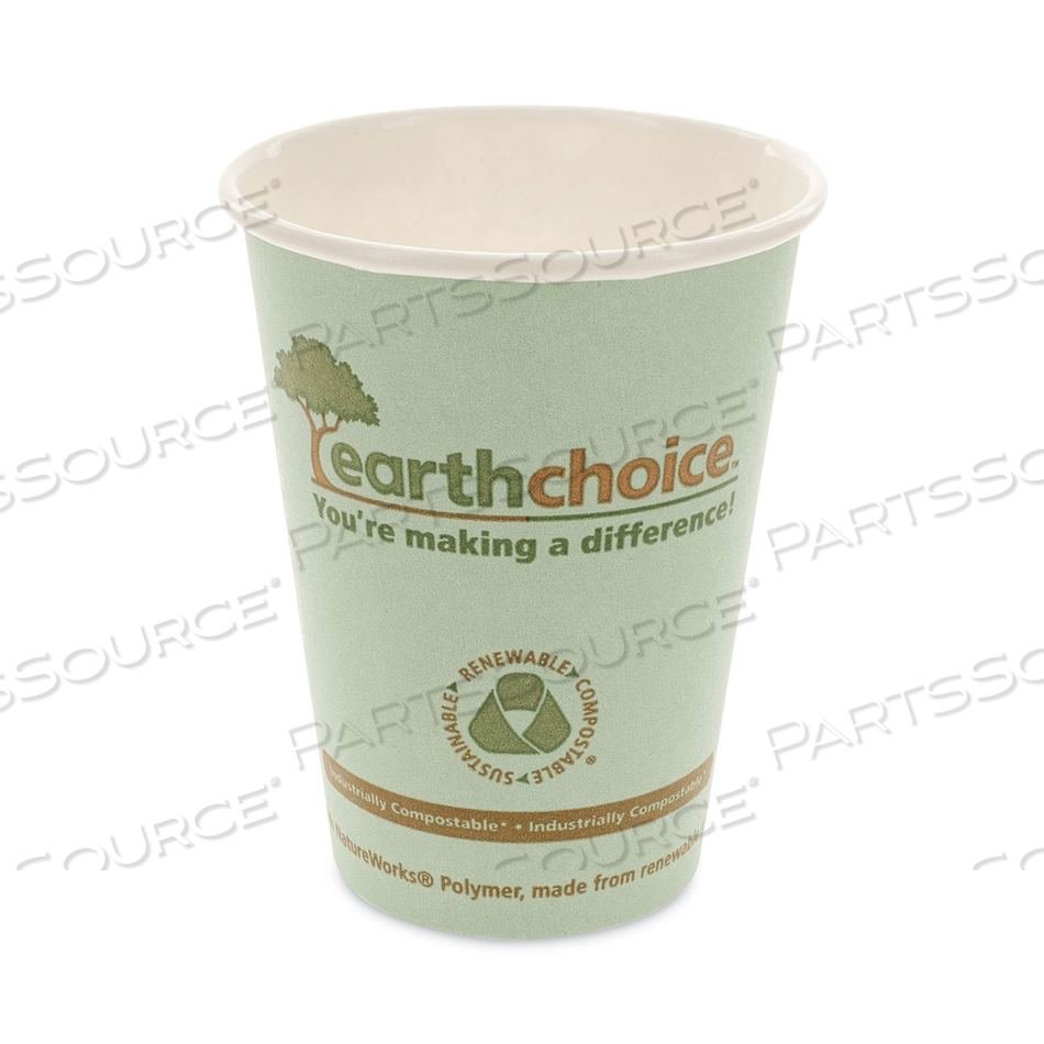 OEM#: DPHC12ECEARTHCHOICE БУМАЖНЫЙ КОМПОСТИРУЕМЫЙ СТАКАНЧИК, 12 УНЦИЙ, СИНИЙ, 1000 ШТ./КОРОБКА от Pactiv