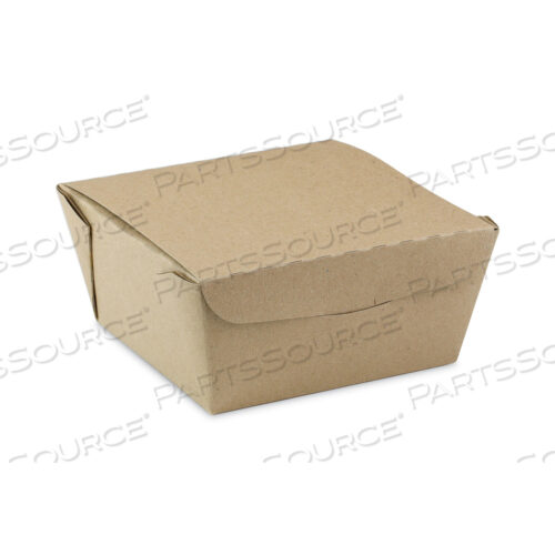 OEM#: NOB01KECEARTHCHOICE ONEBOX БУМАЖНАЯ КОРОБКА, 37 УНЦИЙ, 4,5 X 4,5 X 2,5, КРАФТ, 312/КАРТОН от Pactiv