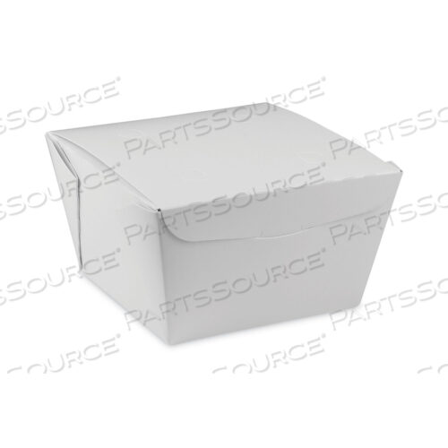 OEM#: NOB01WEARTHCHOICE ONEBOX БУМАЖНАЯ КОРОБКА, 37 УНЦИЙ, 4,5 X 4,5 X 2,5, БЕЛАЯ, 312/КОРОБКА от Pactiv