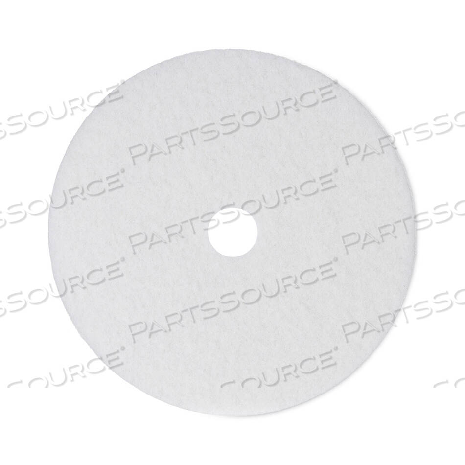 OEM#: BWK4024WHIPOLISHING FLOOR PADS, 24 ДИАМЕТР, БЕЛЫЙ, 5/КОРОБКА от Boardwalk