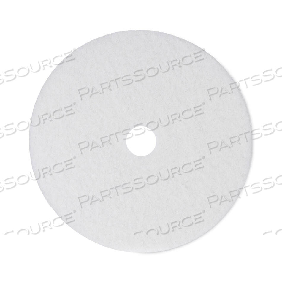 OEM#: BWK4021WHIPOLISHING FLOOR PADS, 21 ДИАМЕТР, БЕЛЫЕ, 5/КОРОБКА от Boardwalk