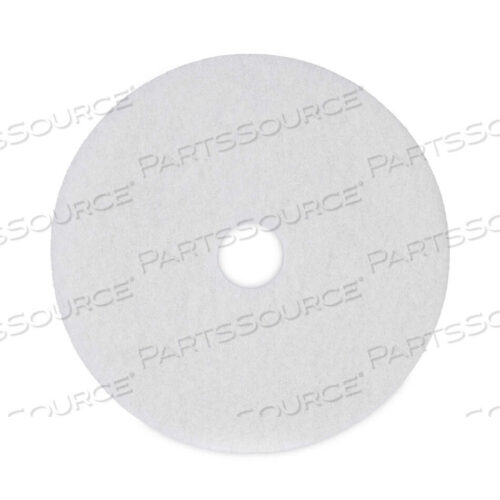 OEM#: BWK4019WHIPOLISHING FLOOR PADS, 19 ДИАМЕТР, БЕЛЫЙ, 5/КОРОБКА от Boardwalk