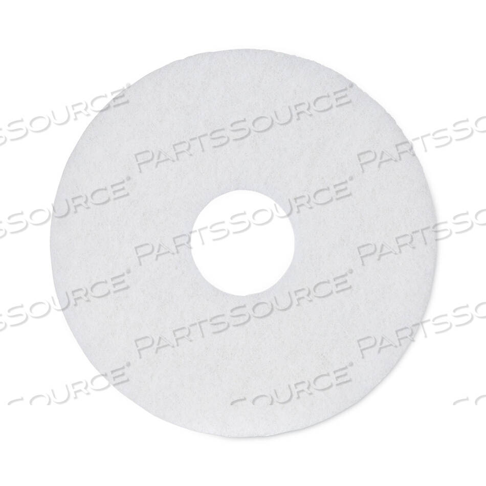 OEM#: BWK4012WHIPOLISHING FLOOR PADS, 12 ДИАМЕТР, БЕЛЫЙ, 5/КОРОБКА от Boardwalk