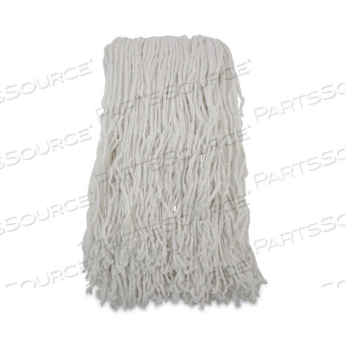 OEM#: BWKRM03024SBANDED RAYON CUT-END MOP HEADS, #24, WHITE, 1.25 HEADBAND, 12/CARTON by Boardwalk