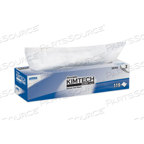 OEM#: 34743САЛФЕТКИ ДЛЯ ДЕЛИКАТНОЙ ПРОТИРКИ KIMWIPES, 3-СЛОЙНЫЕ, 11,8 X 11,8, 100 шт./КОРОБКА, 15 КОРОБОК/КОРОБКА от Kimtech
