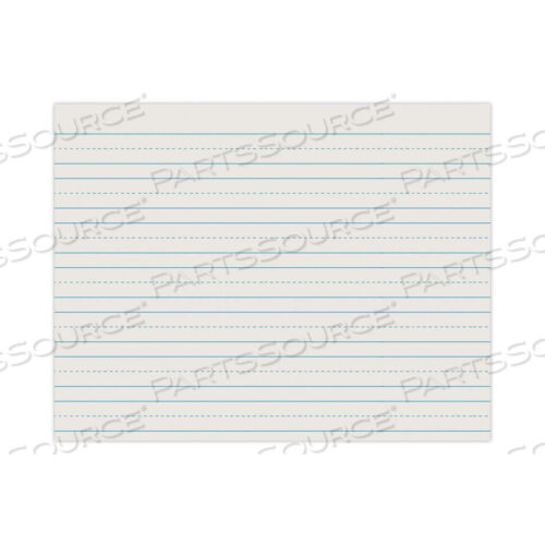 OEM#: 2635ГАЗЕТНАЯ БУМАГА В РУБАНКУ SKIP-A-LINE, ДВУХСТОРОННЯЯ ДЛИННАЯ ЛИНЕЙКА 3/4, 8,5 X 11, 500 шт./УПАКОВКА от Pacon