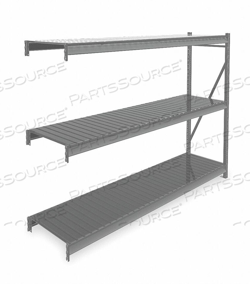 OEM#: 6940ДОПОЛНИТЕЛЬНАЯ СТОЙКА ДЛЯ ОПТОВЫХ ГРУЗОВ 72 В 96 Ш 24 Г СЕРЫЙ от Tennsco Corp.