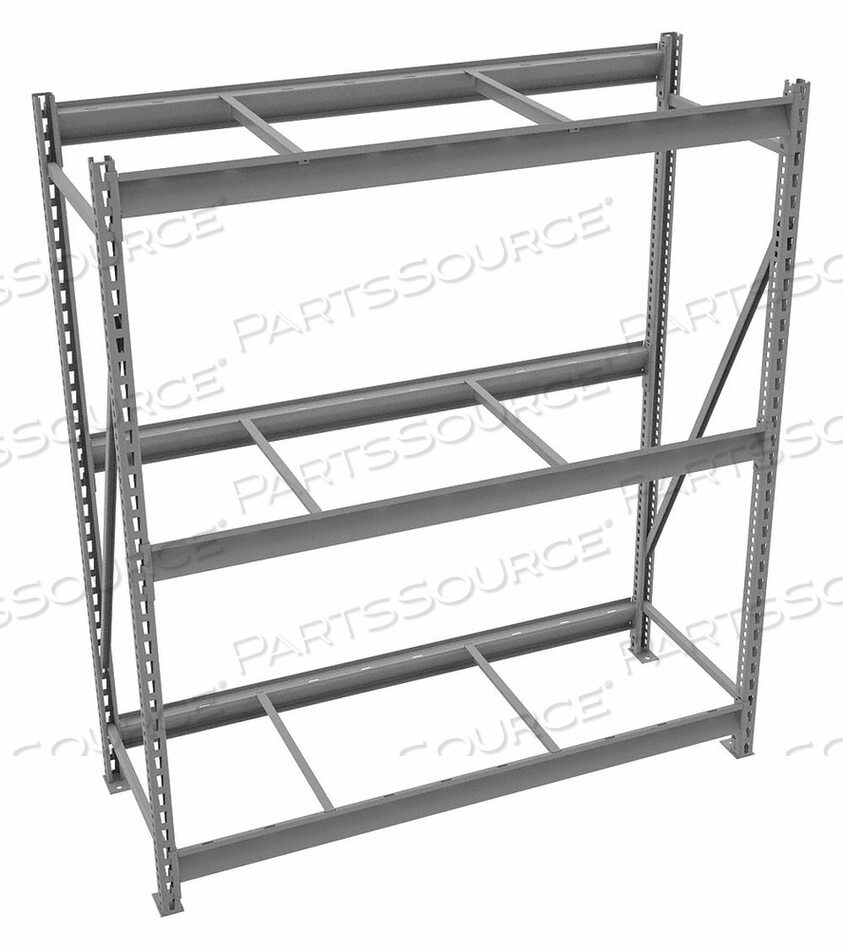 OEM#: 6940BULK RACK STARTER 72 H 60 W 24 D GRAY от Tennsco Corp.