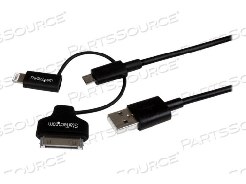 OEM#: LTADUB1MBЗАРЯДКА ИЛИ СИНХРОНИЗАЦИЯ УСТРОЙСТВА MICRO USB, IPHONE, IPOD ИЛИ IPAD С ПОМОЩЬЮ ОДНОГО КАБЕЛЯ - C от StarTech.com Ltd.