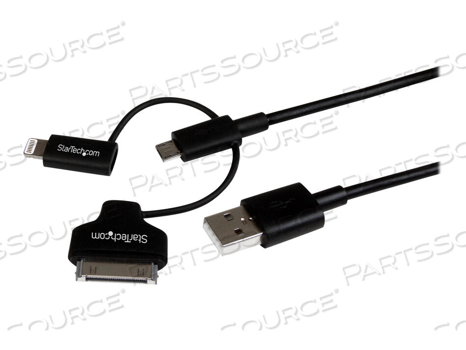 OEM#: LTADUB1MBЗАРЯДКА ИЛИ СИНХРОНИЗАЦИЯ УСТРОЙСТВА MICRO USB, IPHONE, IPOD ИЛИ IPAD С ПОМОЩЬЮ ОДНОГО КАБЕЛЯ - C от StarTech.com Ltd.