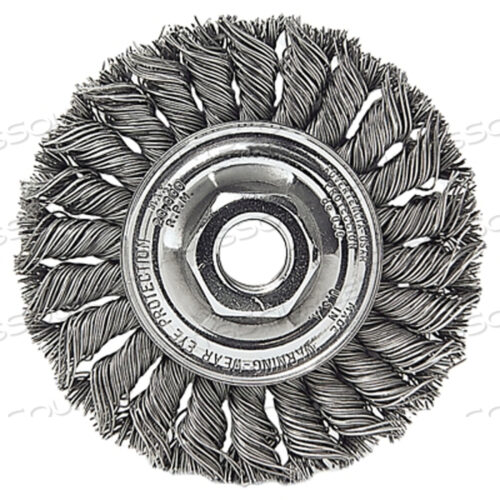 OEM#: 13113СТАНДАРТНОЕ КОЛЕСО С УЗЛОМ, ДИАМЕТР 4 X ШИРИНА 1/2, НЕРЖАВЕЮЩАЯ СТАЛЬ 0,014, ГАЙКА ОТ 5/8 ДЮЙМА ДО 11 UNC от Weiler