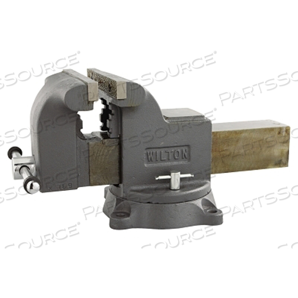 OEM#: 63304SHOP BENCH VISE, 8 IN JAW WIDTH, 4 IN THROAT DEPTH, SWIVEL BASE by Wilton/ Walter Meier Manufacturing Americas