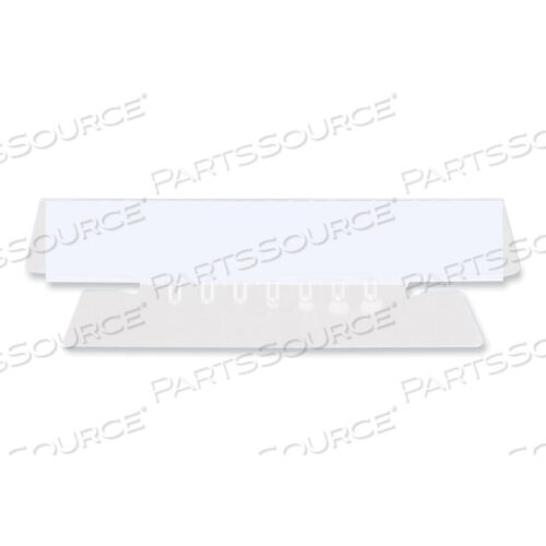 OEM#: UNV43313EEПОДВЕСНАЯ ПАПКА-ФАЙЛ С ПЛАСТИКОВЫМИ ИНДЕКСНЫМИ ЯРЛЫКАМИ, 1/3-РАЗРЕЗ, ПРОЗРАЧНЫЙ, ШИРИНА 3,5, 25 ШТ. В УПАКОВКЕ от Universal