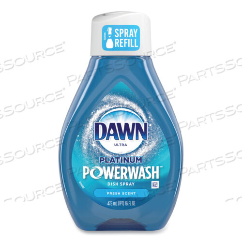 СМЕННЫЙ БЛОК СПРЕЙ ДЛЯ мытья посуды PLATINUM POWERWASH, СВЕЖИЙ АРОМАТ, БУТЫЛКА ДЛЯ СМЕНЫ ОБЪЕМОМ 16 УНЦИЙ