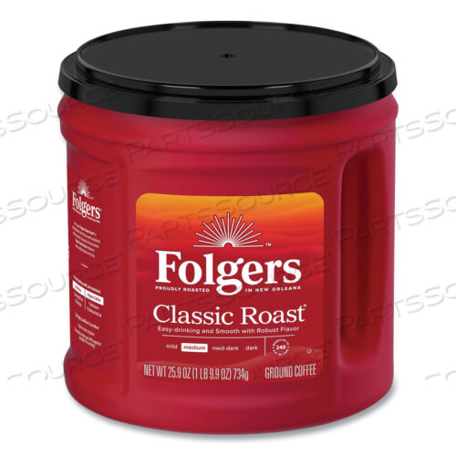 OEM#: 2550030407КОФЕ, КЛАССИЧЕСКАЯ ОБЖАРКА, МОЛОТЫЙ, КАНИСТРА 25,9 УНЦИЙ от Folgers