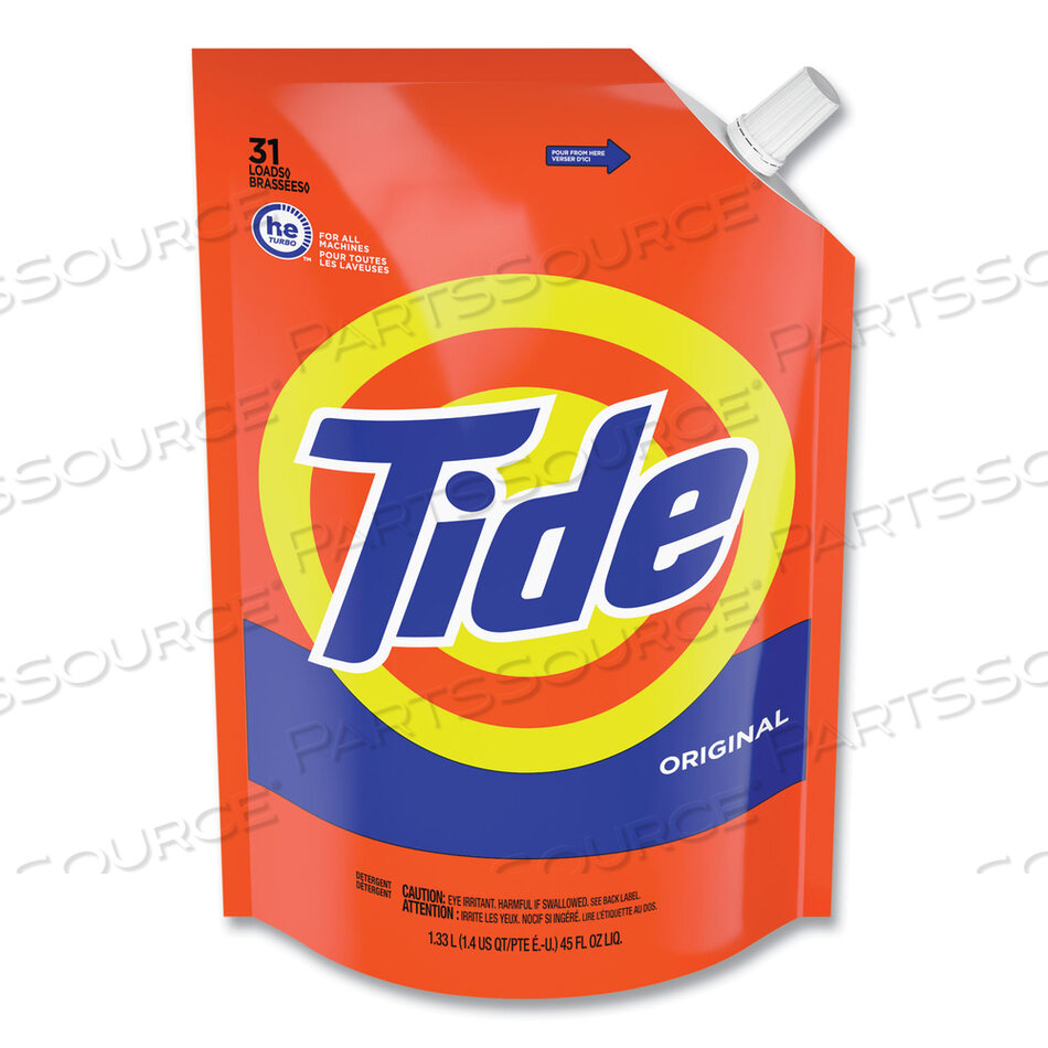 OEM#: 80337093POUCH HE ЖИДКОЕ СРЕДСТВО ДЛЯ СТИРКИ, TIDE ORIGINAL SENT, 35 ЗАГРУЗОК, 45 УНЦИЙ, 3/КОРОБКА от Tide