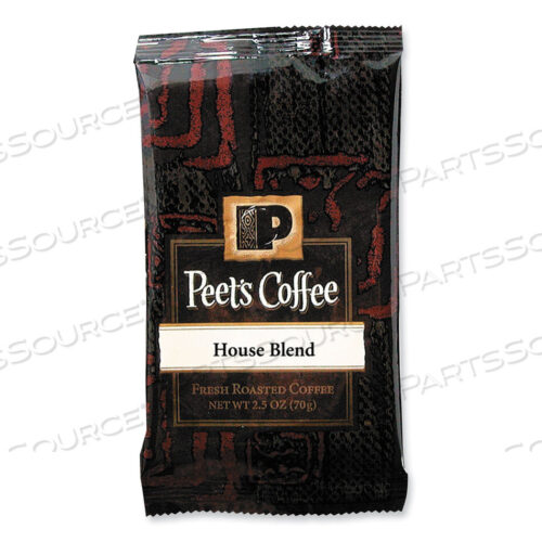 OEM#: 504915COFFEE PORTION PACKS, HOUSE BLEND, 2.5 OZ FRACK PACK, 18/BOX by Peets Coffee & Tea
