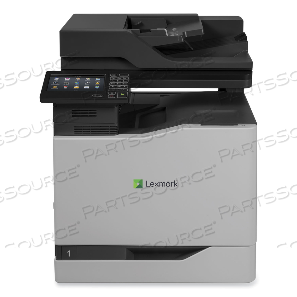 LEXMARK CX820DTFE - МНОГОФУНКЦИОНАЛЬНЫЙ ПРИНТЕР - ЦВЕТНОЙ - ЛАЗЕРНЫЙ - LEGAL (8,5 ДЮЙМА X 14 ДЮЙМОВ)/A4 (8,25 ДЮЙМА X 11,7 ДЮЙМА) (ОРИГИНАЛ) - A4/LEGAL (НОСИТЕЛЬ) - ДО 50 СТР./МИН. (КОПИРОВАНИЕ) - ДО 50 СТР./МИН. (ПЕЧАТЬ) - 1750 ЛИСТОВ - 33,6 Кбайт/с - USB 2.0, GIGABIT LAN, USB-ХОСТ
