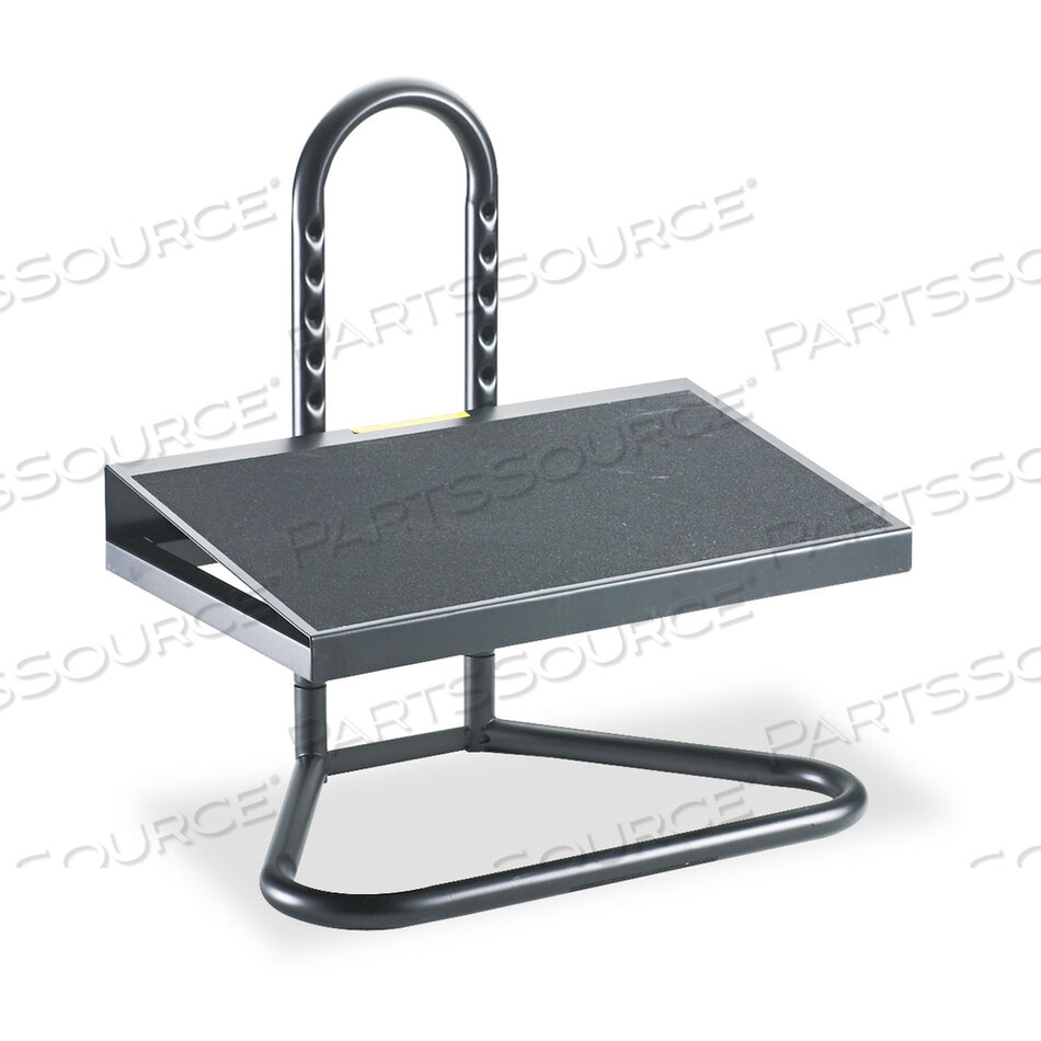 OEM#: 5124TASK MASTER РЕГУЛИРУЕМАЯ ПО ВЫСОТЕ ПОДНОЖКА, 20 Ш X 12 Г X 5,5 ДО 15 В, ЧЕРНАЯ от Safco