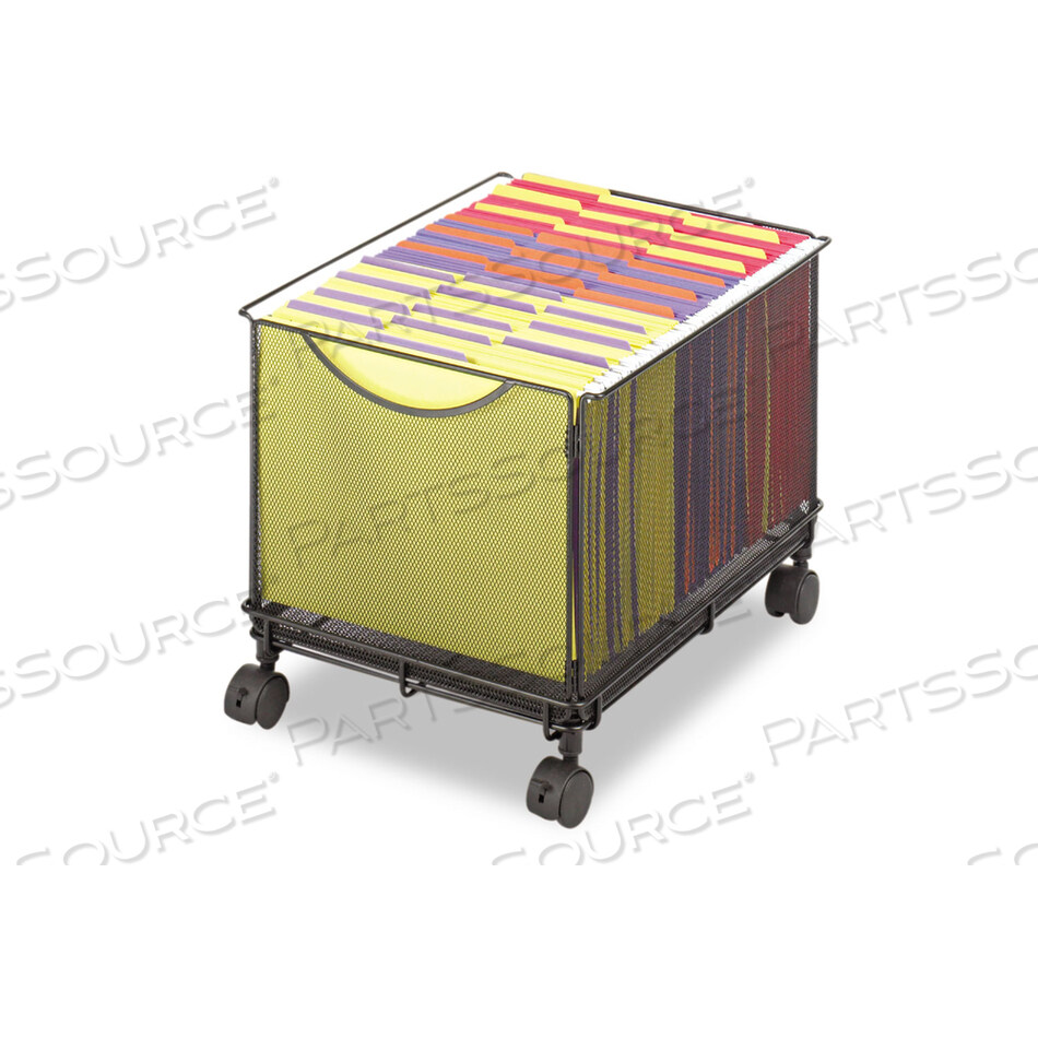 OEM#: 5211BLONYX MESH MOBILE FILE CUBE, МЕТАЛЛИЧЕСКИЙ, 1 ЯЩИК, 13,5 X 16,75 X 13, ЧЕРНЫЙ от Safco