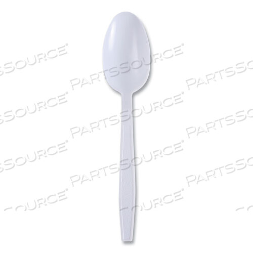 OEM#: BWKTSHWPPWIWHEAWEIGHT УПАКОВАННЫЕ СТОЛОВЫЕ ПРИБОРЫ ИЗ ПОЛИПРОПИЛЕНА, ЧАЙНАЯ ЛОЖКА, БЕЛАЯ, 1000/КОРОБКА от Boardwalk