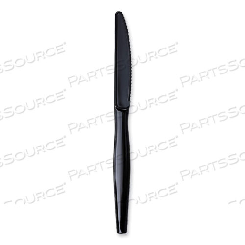 OEM#: BWKKNIHWPSBIWHEAVYWEIGHT УПАКОВАННЫЕ ПОЛИСТИРОЛОВЫЕ СТОЛОВЫЕ ПРИБОРЫ, НОЖ, ЧЕРНЫЙ, 1000/КОРОБКА от Boardwalk